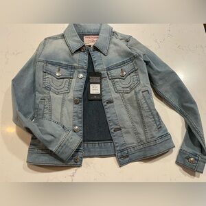 New True Religion Jesse Slim Denim Jacket S